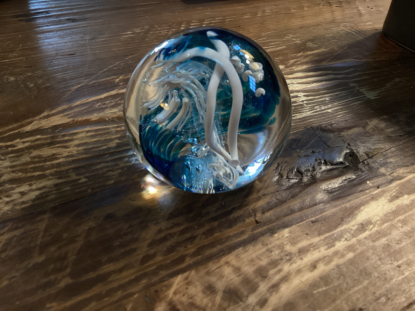 Simon Waranch Glass Paperweight (96)