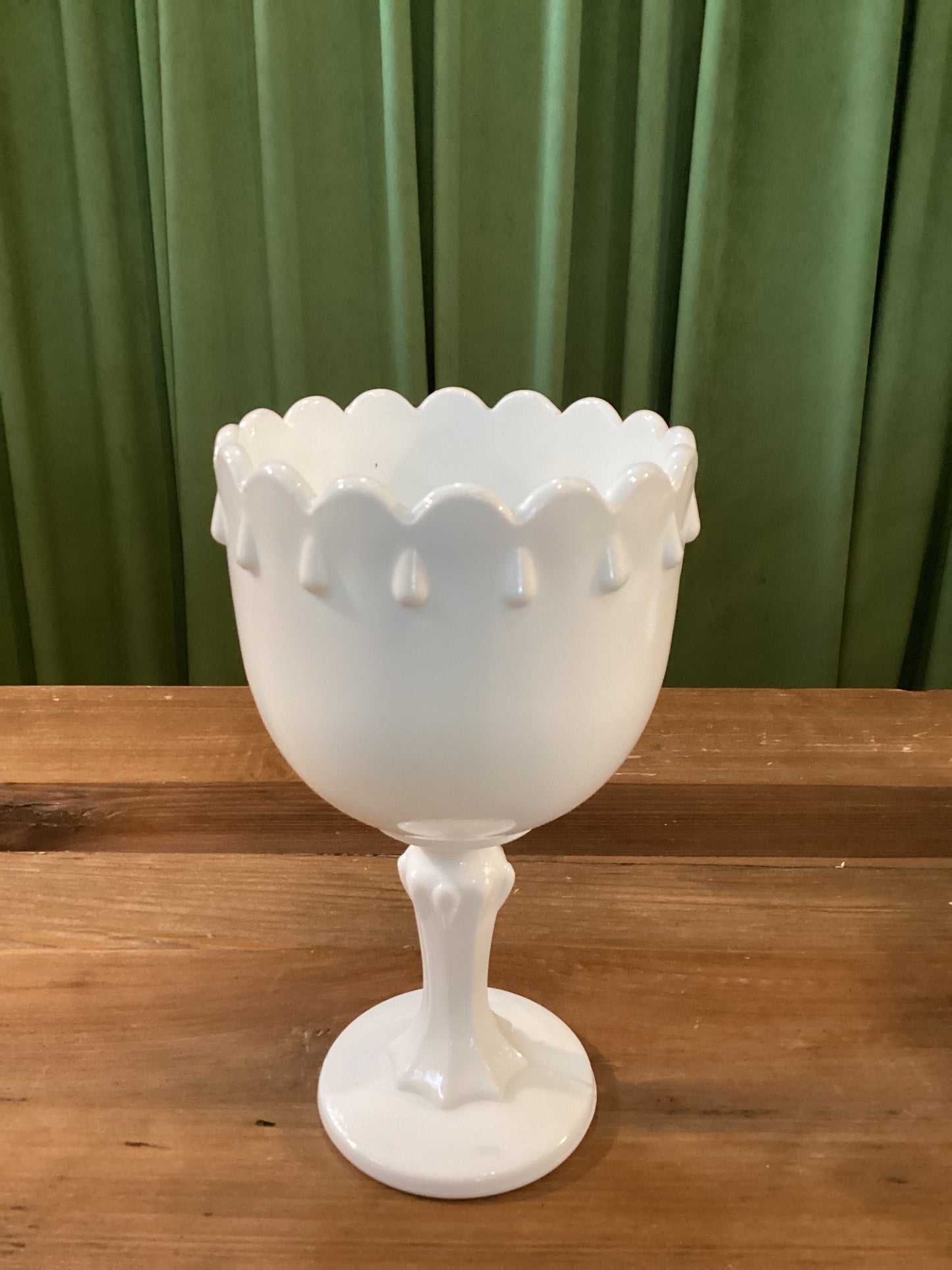 Milk Glass Vase