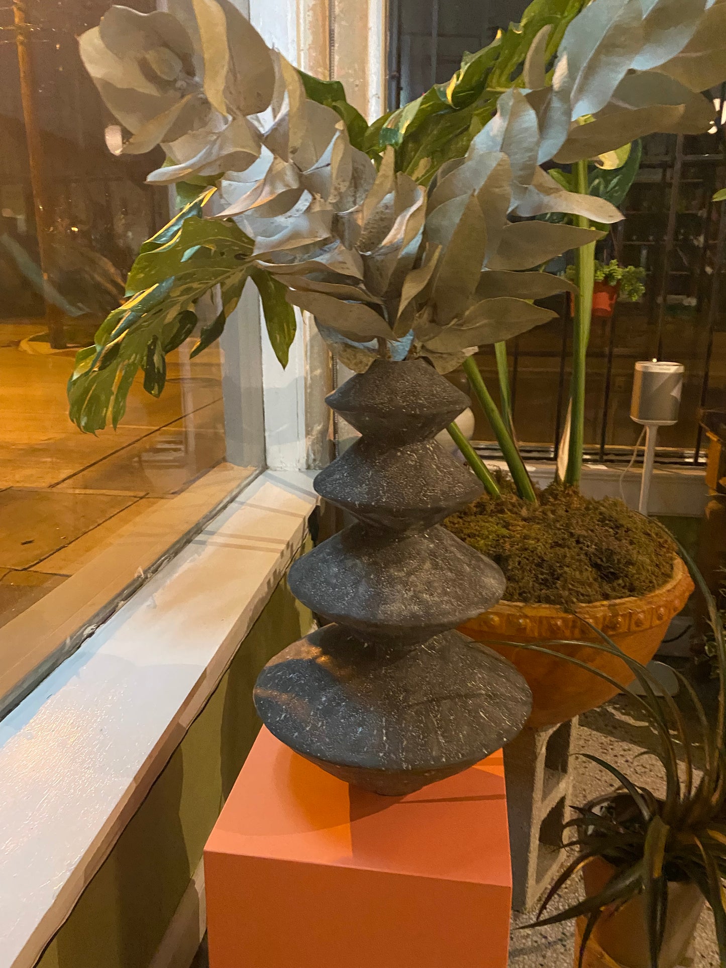 Giselle Hicks - Mottled Black Quad Zigzag