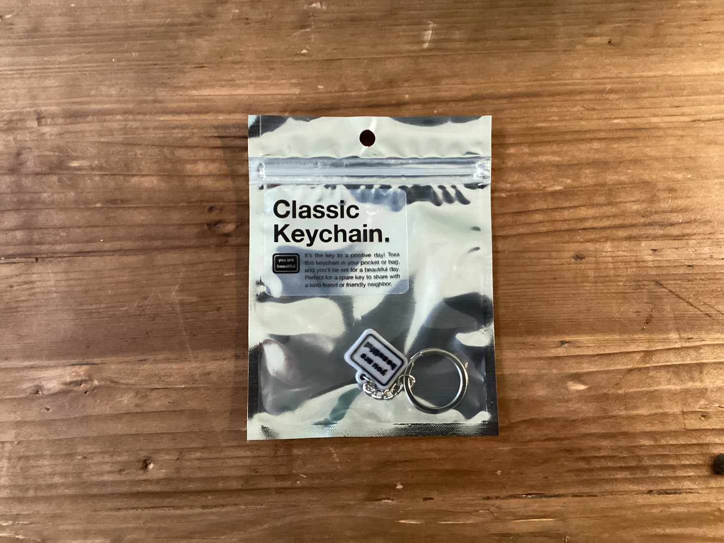 You Are Beautiful Keychain