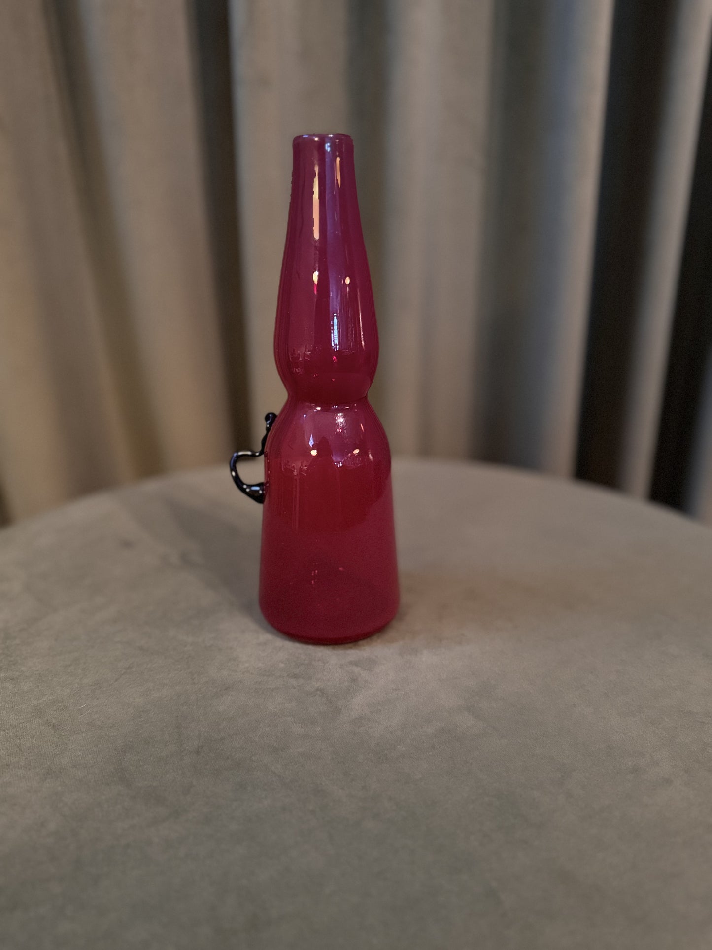 Red Vase w/Black