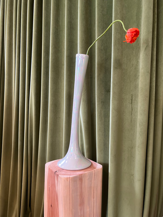 Brooks Oliver elongated neck vase