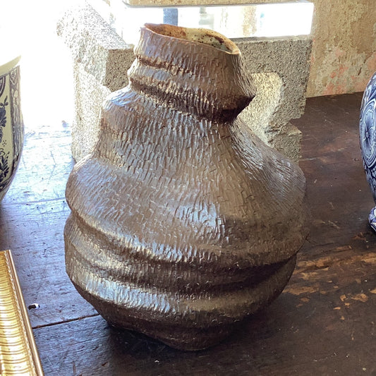 Vintage Brown Vase
