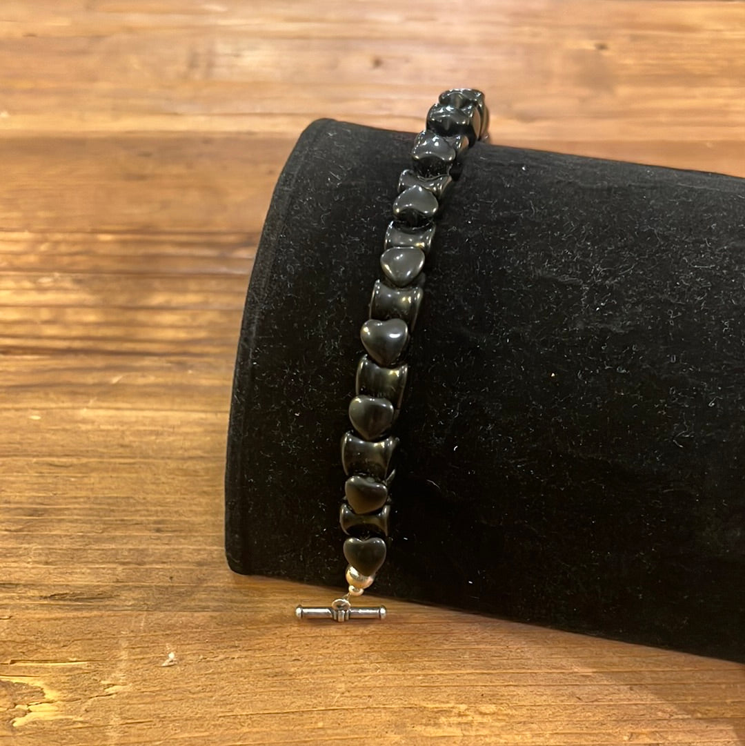 Barbara Harvel - Bracelet - Black stones