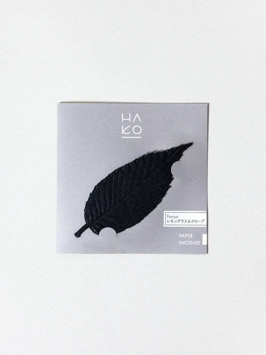 HA KO Paper Incense - Black - No. 2 Focus