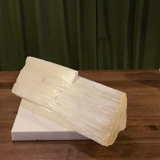 Large selenite crystal