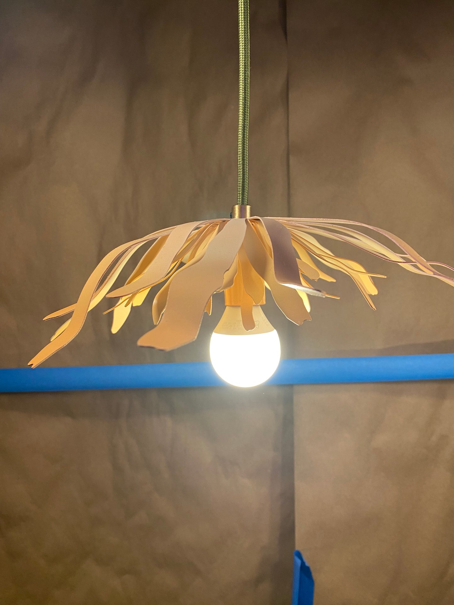 Everett Hoffman Handmade Flower Lamp