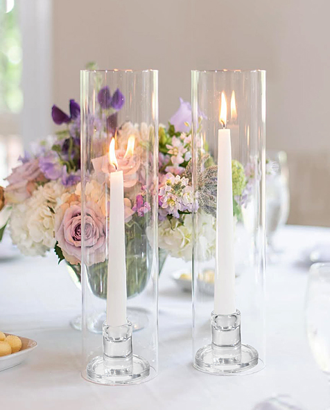 Hurricanes Candle Shade Chimney Tubes/Glass 10''T x 3''W