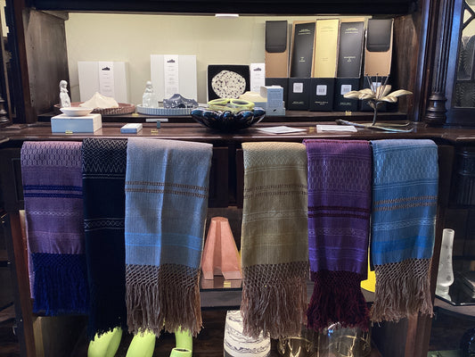 Hand weaved scarves
