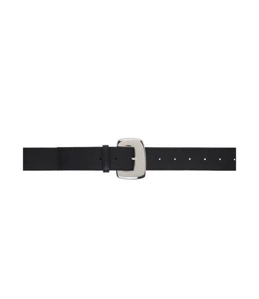 Simonett - Beaufille - Leather Black Slant Belt