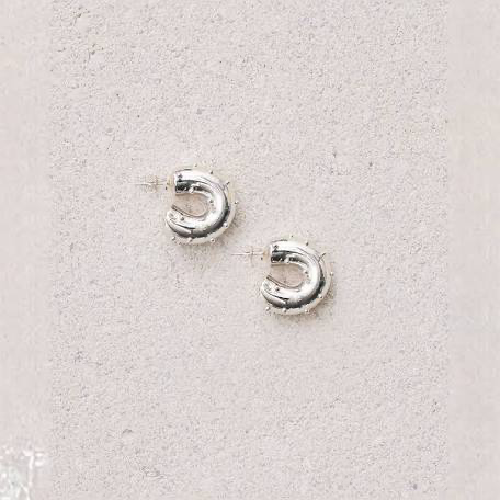 Simonett - Eliou - Klauss Earrings - Silver