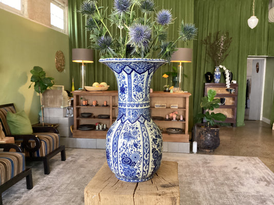 Delft Royal Sphinx Vase