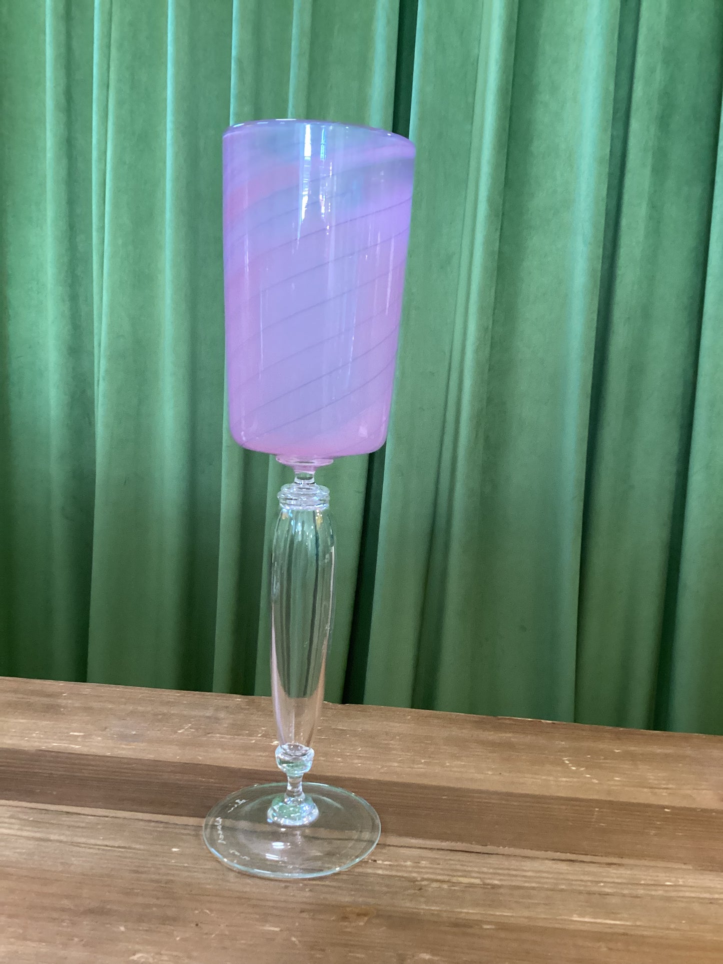 Simon Waranch Pink Goblet