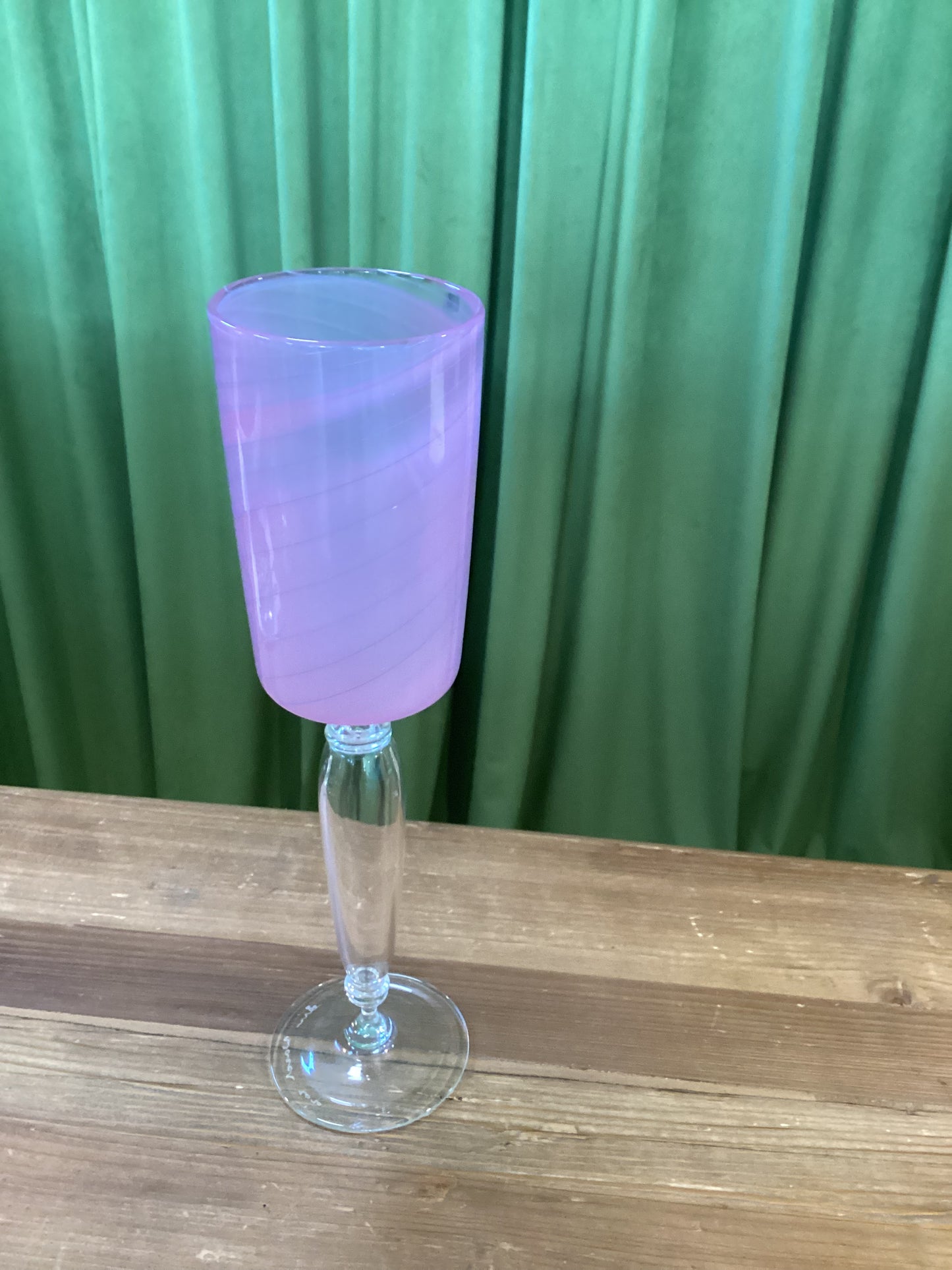 Simon Waranch Pink Goblet