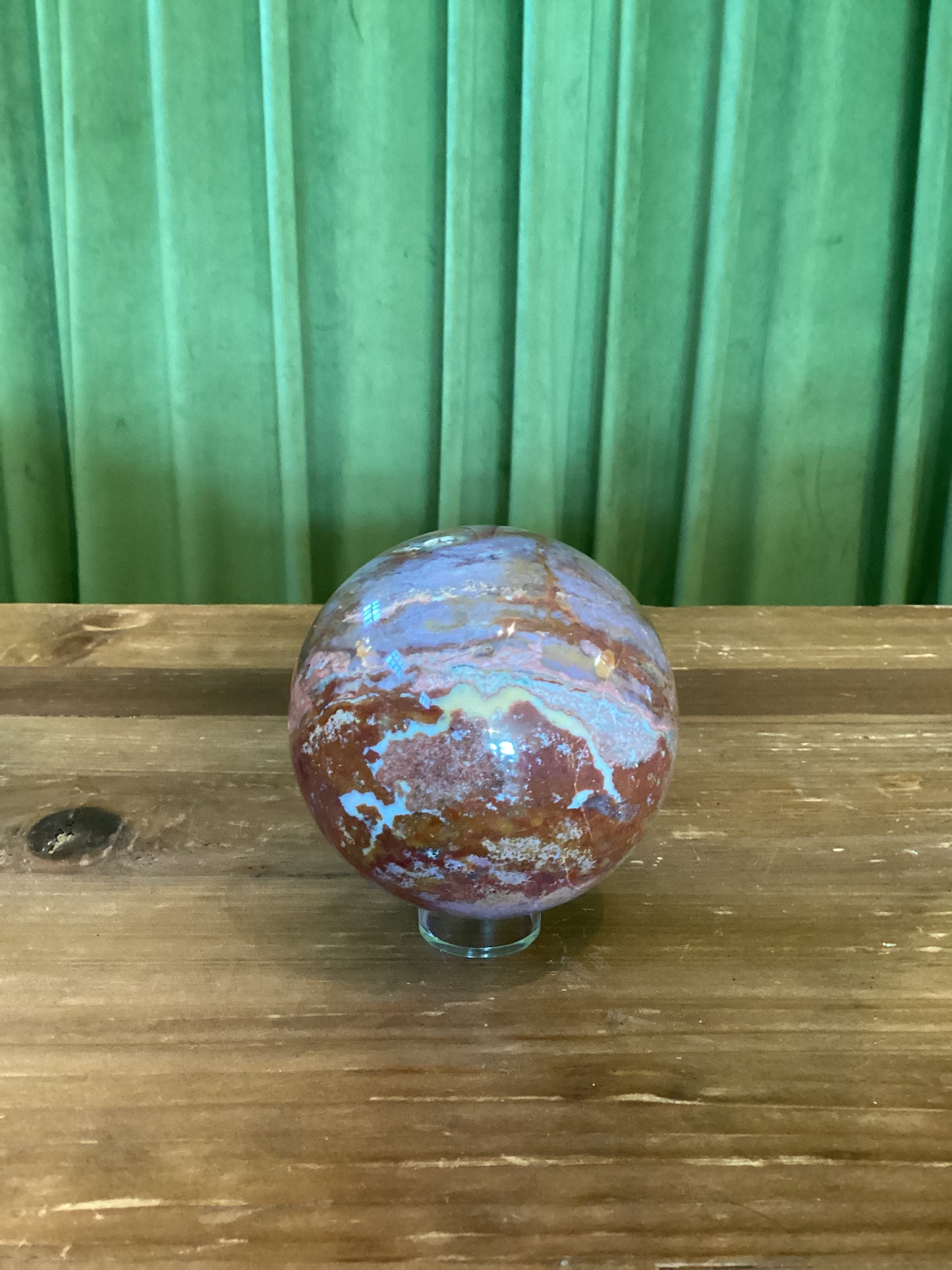 Sea Jasper Sphere