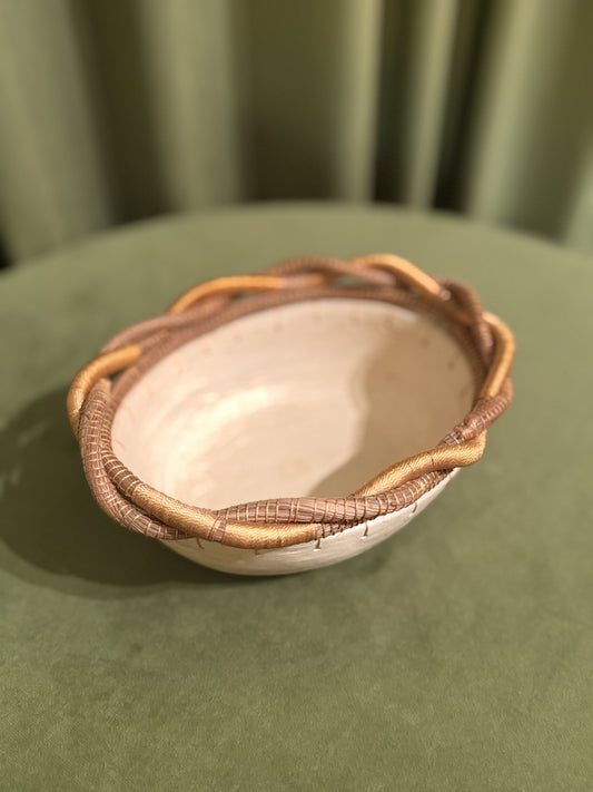 Handmade Ceramic Thread Bowl