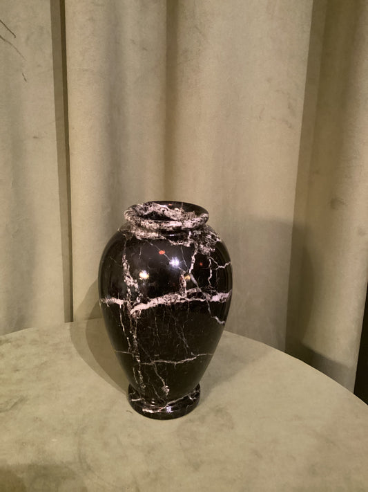 Medium Oval Marble Vase