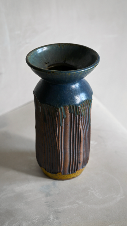 Bury Me West - #4 - One of a kind stoneware vase
