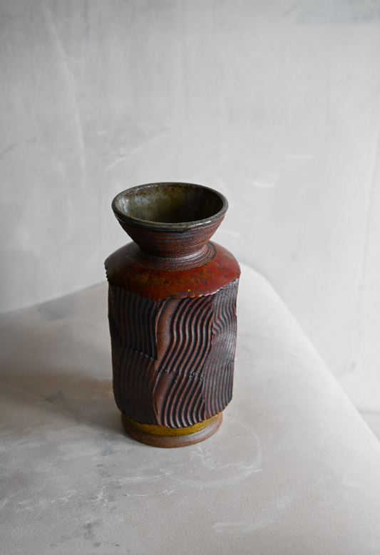 Bury Me West - #6 - One of a kind stoneware vase