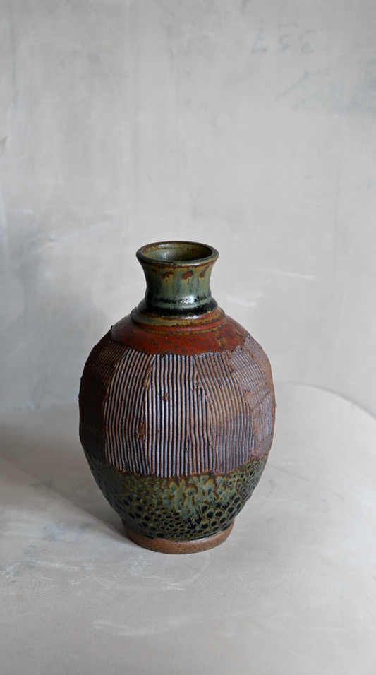 Bury Me West - #7 - One of a kind stoneware vase