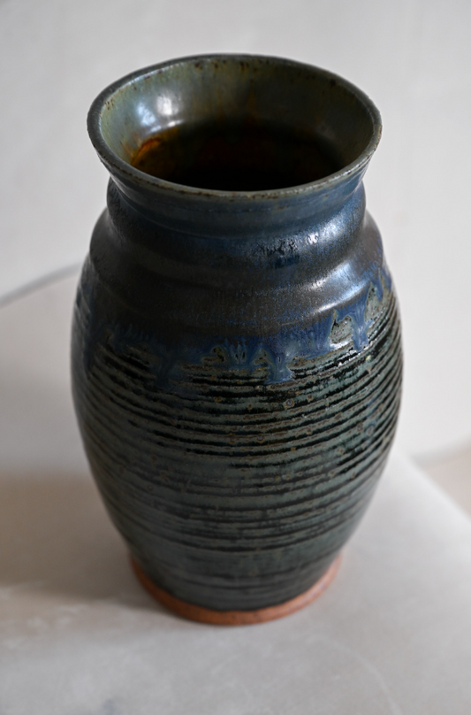 Bury Me West - #8 - One of a kind stoneware vase